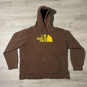 Vintage The North Face Brown Sweatshirt - XL